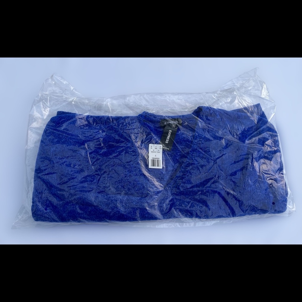 ๐ COBALT Chenille Sweater ๐ - Picture 3 of 8